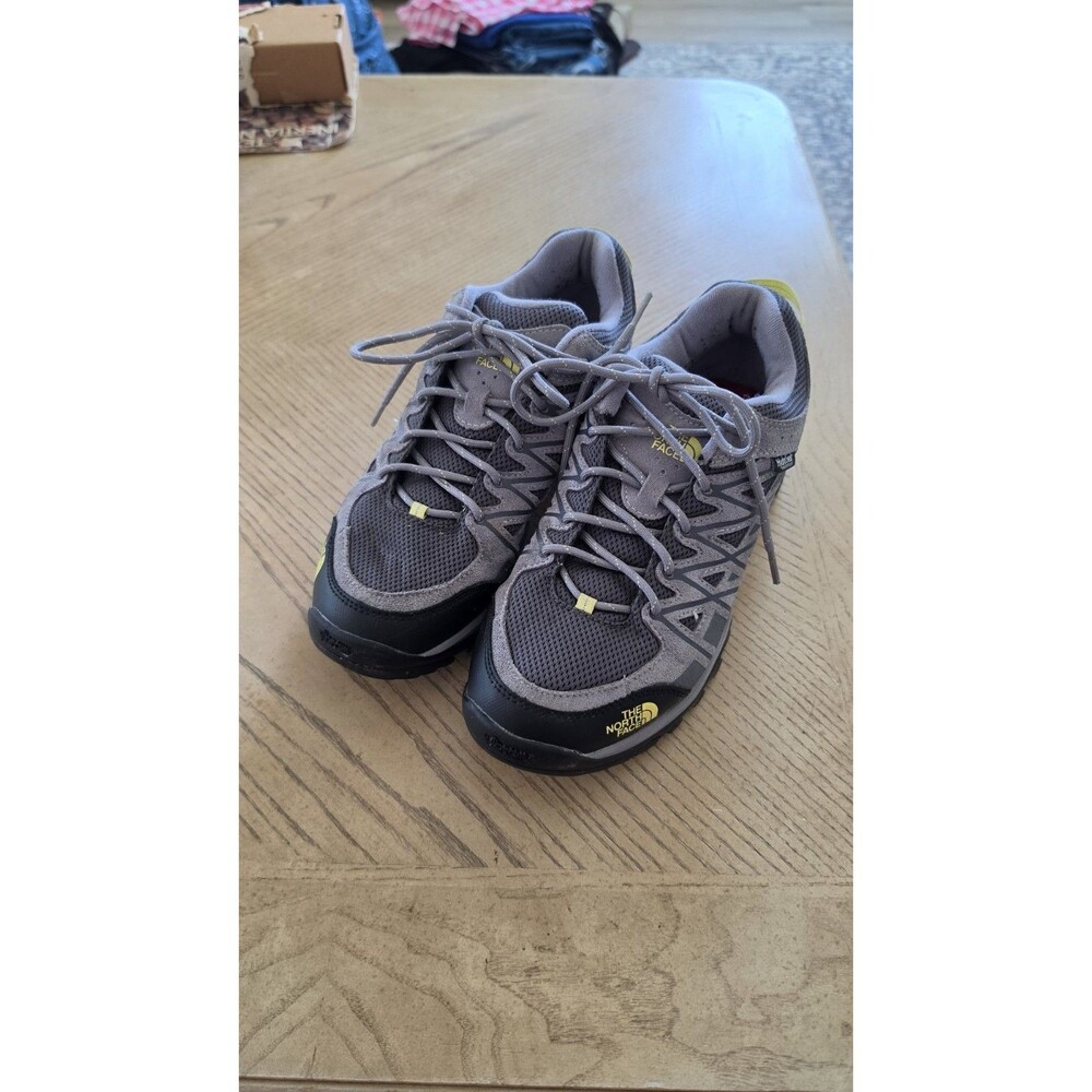 The North Face Storm III WP Women's Size 8.5 Gray Waterproof Hiking Shoes Vibram